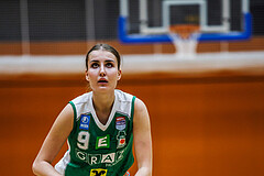 Basketball, Win2Day Basketball Damen Superliga 2024/25, Grunddurchgang 7.Runde, Vienna Timberwolves, UBI Graz, Elma Dautovic (9)