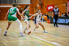 Basketball, Win2Day Basketball Damen Superliga 2024/25, Grunddurchgang 7.Runde, Vienna Timberwolves, UBI Graz, Ida Praschl (5), Elisa Khamis (1)