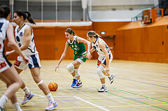 Basketball, Win2Day Basketball Damen Superliga 2024/25, Grunddurchgang 7.Runde, Vienna Timberwolves, UBI Graz, Elma Dautovic (9)
