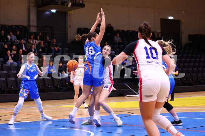 24.11.2024, Graz, Raiffeisen Sportpark, Basketball Damen Superliga 2024/25, Grunddurchgang, 7.Runde, UBSC-DBBC Graz - DBB Wels,  