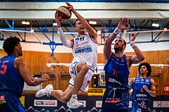 Basketball, Admiral Basketball Superliga 2019/20, Grunddurchgang 1.Runde, UNGER STEEL Gunners Oberwart, Kapfenberg Bulls, Saimon Sutt (11)