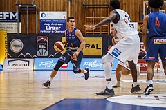 Basketball, Admiral Basketball Superliga 2019/20, Grunddurchgang 1.Runde, Oberwart Gunners, Kapfenberg Bulls, Bogic Vujosevic (5)