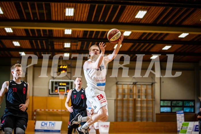 Basketball, Basketball Zweite Liga, Grunddurchgang 2.Runde, Mattersburg Rocks, Mistelbach Mustangs, Claudio VANCURA (10)
