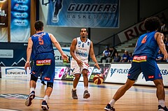 Basketball, Admiral Basketball Superliga 2019/20, Grunddurchgang 1.Runde, UNGER STEEL Gunners Oberwart, Kapfenberg Bulls, Lawrence Alexander (6)