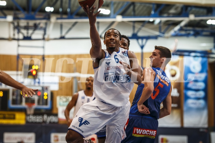 Basketball, Admiral Basketball Superliga 2019/20, Grunddurchgang 1.Runde, Oberwart Gunners, Kapfenberg Bulls, Lawrence Alexander (6)