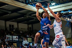Basketball, Admiral Basketball Superliga 2019/20, Grunddurchgang 1.Runde, UNGER STEEL Gunners Oberwart, Kapfenberg Bulls, Keenan Gumbs (4)
