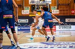 Basketball, Admiral Basketball Superliga 2019/20, Grunddurchgang 1.Runde, UNGER STEEL Gunners Oberwart, Kapfenberg Bulls, Stefan Blazevic (13)