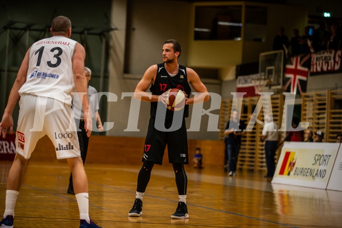 Basketball, Basketball Zweite Liga, Grunddurchgang 2.Runde, Mattersburg Rocks, Mistelbach Mustangs, Michal Jedovnicky (17)