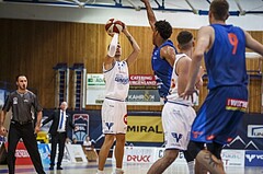 Basketball, Admiral Basketball Superliga 2019/20, Grunddurchgang 1.Runde, Oberwart Gunners, Kapfenberg Bulls, Saimon Sutt (11)