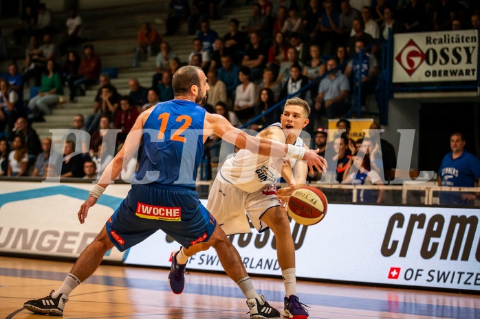 Basketball, Admiral Basketball Superliga 2019/20, Grunddurchgang 1.Runde, UNGER STEEL Gunners Oberwart, Kapfenberg Bulls, Edi Patekar (9)