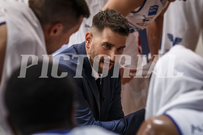 Basketball, Admiral Basketball Superliga 2019/20, Grunddurchgang 1.Runde, Oberwart Gunners, Kapfenberg Bulls, Horst Leitner (Coach)