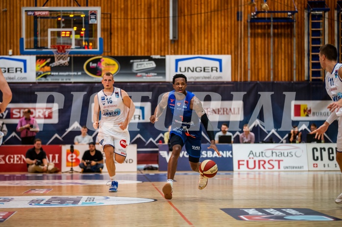 Basketball, Admiral Basketball Superliga 2019/20, Grunddurchgang 1.Runde, UNGER STEEL Gunners Oberwart, Kapfenberg Bulls, Willie Atwood (7)