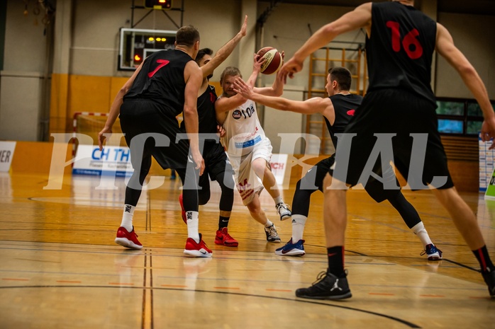 Basketball, Basketball Zweite Liga, Grunddurchgang 2.Runde, Mattersburg Rocks, Mistelbach Mustangs, Claudio VANCURA (10)