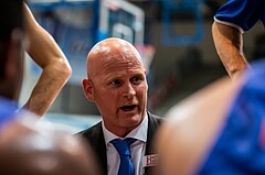 Basketball, Admiral Basketball Superliga 2019/20, Grunddurchgang 1.Runde, UNGER STEEL Gunners Oberwart, Kapfenberg Bulls, Mike Coffin (Head Coach)