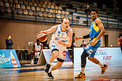 Basketball, bet-at-home Basketball Superliga 2020/21, Viertelfinale Spiel 3, Oberwart Gunners, SKN St. Pölten, Sebastian Käferle (7)