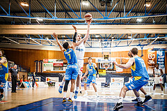 Basketball, bet-at-home Basketball Superliga 2020/21, Viertelfinale Spiel 3, Oberwart Gunners, SKN St. Pölten, Renato Poljak (16)