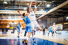 Basketball, bet-at-home Basketball Superliga 2020/21, Viertelfinale Spiel 3, Oberwart Gunners, SKN St. Pölten, Sebastian Käferle (7)