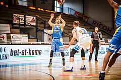Basketball, bet-at-home Basketball Superliga 2020/21, Viertelfinale Spiel 3, Oberwart Gunners, SKN St. Pölten, Lukas Böck (13)