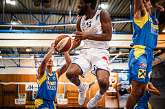 Basketball, bet-at-home Basketball Superliga 2020/21, Viertelfinale Spiel 3, Oberwart Gunners, SKN St. Pölten, Quincy Diggs (13)