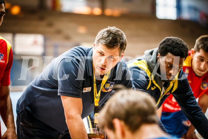 Basketball, bet-at-home Basketball Superliga 2020/21, Viertelfinale Spiel 3, Oberwart Gunners, SKN St. Pölten, Andreas Worenz (Head Coach)