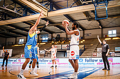 Basketball, bet-at-home Basketball Superliga 2020/21, Viertelfinale Spiel 3, Oberwart Gunners, SKN St. Pölten, Quincy Diggs (13)