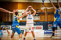 Basketball, bet-at-home Basketball Superliga 2020/21, Viertelfinale Spiel 3, Oberwart Gunners, SKN St. Pölten, Renato Poljak (16)
