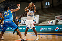 Basketball, bet-at-home Basketball Superliga 2020/21, Viertelfinale Spiel 3, Oberwart Gunners, SKN St. Pölten, Quincy Diggs (13)