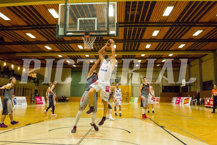 Basketball, 2.Bundesliga, Grunddurchgang 10.Runde, Mattersburg Rocks, Villach Raiders, Ramiz Suljanovic (15)