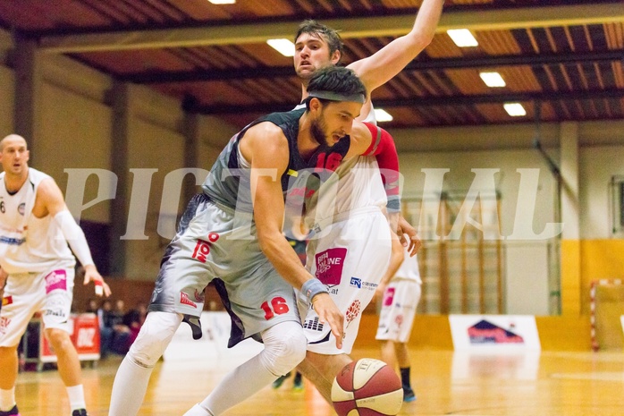 Basketball, 2.Bundesliga, Grunddurchgang 10.Runde, Mattersburg Rocks, Villach Raiders, Marko Kolaric (16)