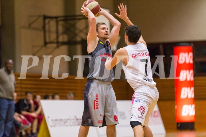 Basketball, 2.Bundesliga, Grunddurchgang 10.Runde, Mattersburg Rocks, Villach Raiders, Sebastian Huber (6)