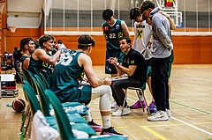 Basketball, Basketball Zweite Liga 2024/25, Grunddurchgang 12.Runde, Vienna Timberwolves, Dornbirn Lions, Kostas Papavasileiou (Head Coach)