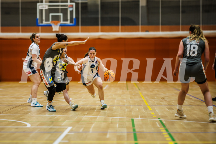Basketball, Win2Day Basketball Damen Superliga 2024/25, Grunddurchgang 9.Runde, Vienna Timberwolves, Klosterneuburg Duchess, Elisa Khamis (1)
