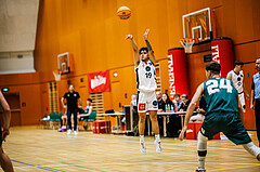 Basketball, Basketball Zweite Liga 2024/25, Grunddurchgang 12.Runde, Vienna Timberwolves, Dornbirn Lions, Dean-Leon Cantor (19)