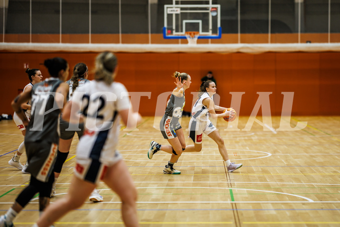 Basketball, Win2Day Basketball Damen Superliga 2024/25, Grunddurchgang 9.Runde, Vienna Timberwolves, Klosterneuburg Duchess, Agnes Kunert (11)
