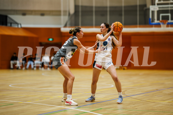 Basketball, Win2Day Basketball Damen Superliga 2024/25, Grunddurchgang 9.Runde, Vienna Timberwolves, Klosterneuburg Duchess, Larissa Serban (31)