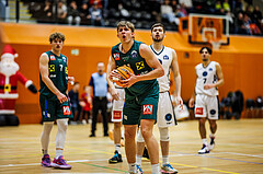 Basketball, Basketball Zweite Liga 2024/25, Grunddurchgang 12.Runde, Vienna Timberwolves, Dornbirn Lions, Davids Grinbergs (11)