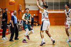 Basketball, Basketball Zweite Liga 2024/25, Grunddurchgang 12.Runde, Vienna Timberwolves, Dornbirn Lions, Berk Mehmed (55), Armin Karian (7)