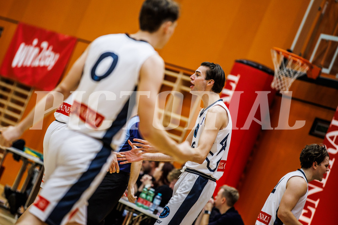Basketball, Basketball Zweite Liga 2024/25, Grunddurchgang 12.Runde, Vienna Timberwolves, Dornbirn Lions, Vincent Balau (6)
