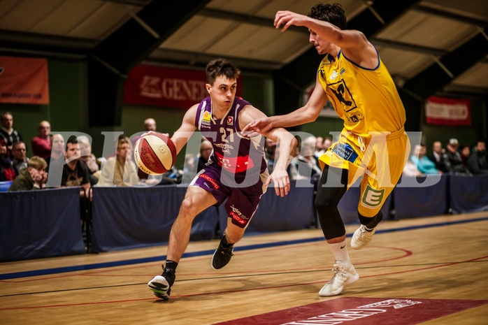 Basketball, ABL 2018/19, Grunddurchgang 12.Runde, Vienna D.C. Timberwolves, UBSC Graz, Laurence Müller (27)