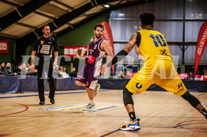 Basketball, ABL 2018/19, Grunddurchgang 12.Runde, Vienna D.C. Timberwolves, UBSC Graz, Petar Cosic (3)