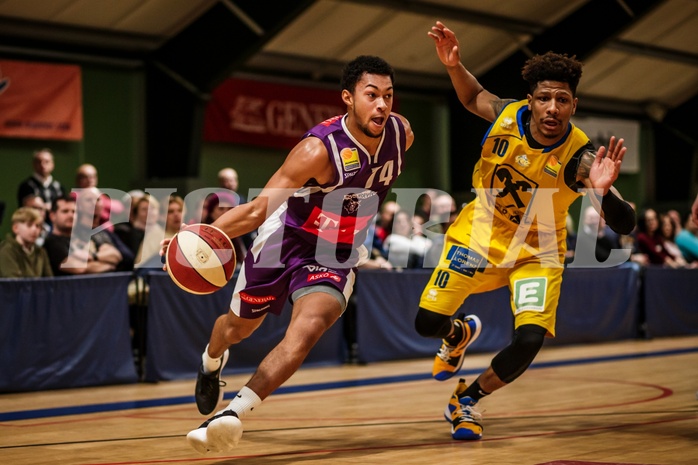 Basketball, ABL 2018/19, Grunddurchgang 12.Runde, Vienna D.C. Timberwolves, UBSC Graz, Julien Hörberg (74)