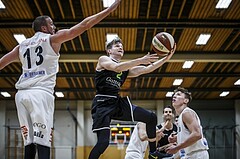 Basketball, Basketball Zweite Liga, Grunddurchgang 6.Runde, Mattersburg Rocks, Basket Flames, David Wrumnig (2)