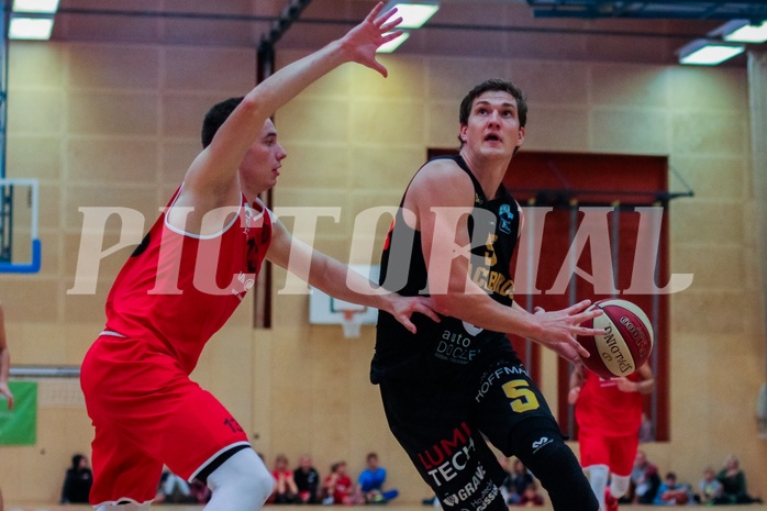 Basketball 2.Bundesliga 2019/20, Grunddurchgang 6.Runde Mistelbach Mustangs vs. Jennersdorf Blackbirds

