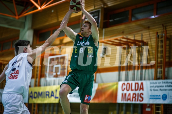 Basketball, Basketball Zweite Liga, Grunddurchgang 6.Runde, BBC Nord Dragonz, Dornbirn Lions, Javier Medori (9)