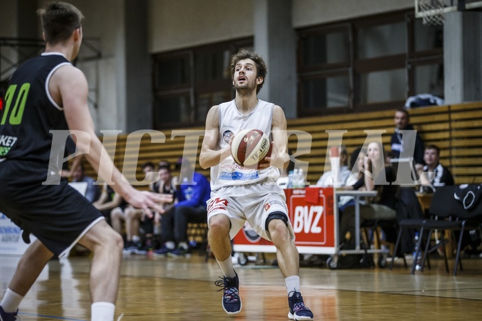 Basketball, Basketball Zweite Liga, Grunddurchgang 6.Runde, Mattersburg Rocks, Basket Flames, Jan NICOLI (6)