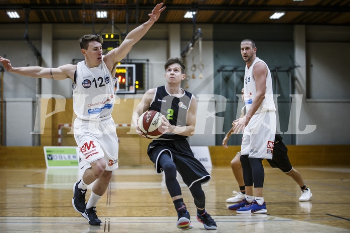 Basketball, Basketball Zweite Liga, Grunddurchgang 6.Runde, Mattersburg Rocks, Basket Flames, David Wrumnig (2)