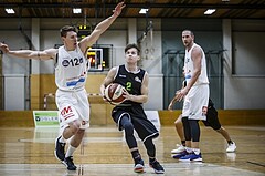 Basketball, Basketball Zweite Liga, Grunddurchgang 6.Runde, Mattersburg Rocks, Basket Flames, David Wrumnig (2)