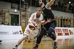 Basketball, Basketball Zweite Liga, Grunddurchgang 6.Runde, Mattersburg Rocks, Basket Flames, Claudio VANCURA (10)