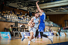 Basketball, bet-at-home Basketball Superliga 2020/21, Halbfinale Spiel 4, Oberwart Gunners, Gmunden Swans, Ignas Fiodorovas (5)