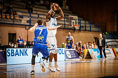 Basketball, bet-at-home Basketball Superliga 2020/21, Halbfinale Spiel 4, Oberwart Gunners, Gmunden Swans, Quincy Diggs (13)